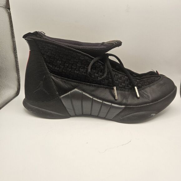Nike Air Jordan 15 Retro 2017 Stealth 10 881429-001 OG XV Black AUTHENTICATED - Picture 1 of 12
